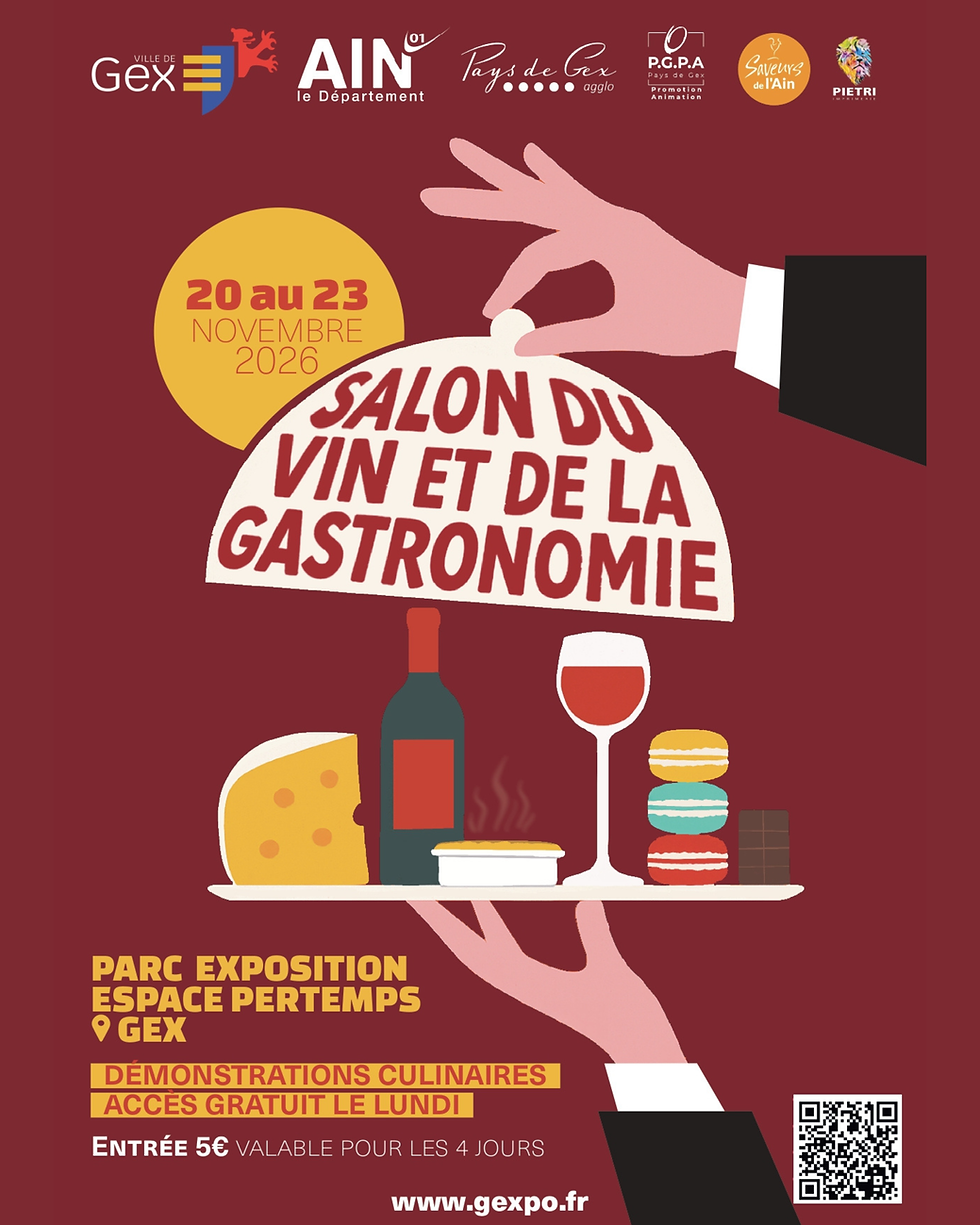 Salon du vin et de la gastronomie de Gex 2026