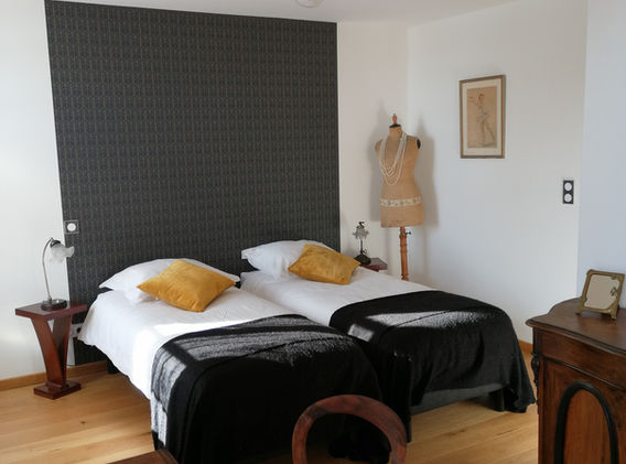 La chambre années folles à Pré-Richard Gex 