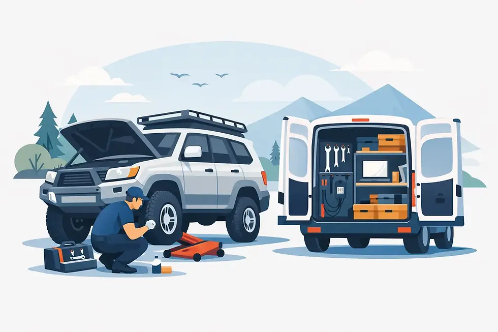 Mobile Mechanic for 4x4 Service