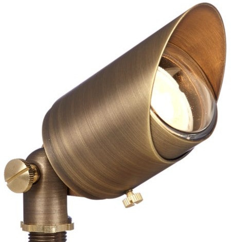 Heavy Duty Solid Cast Brass Spotlight