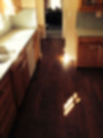 San Mateo Tile Kitchen Floor and Backsplash
