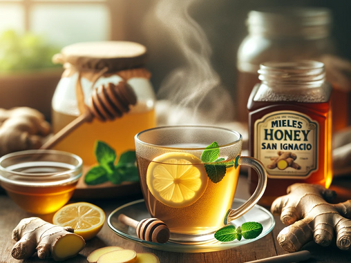 Infusión de miel y jengibre: Tu aliado natural para revitalizar tu día