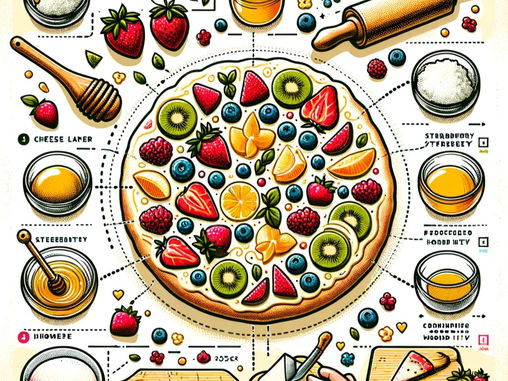 Deléitate con una pizza dulce: Un toque innovador con miel