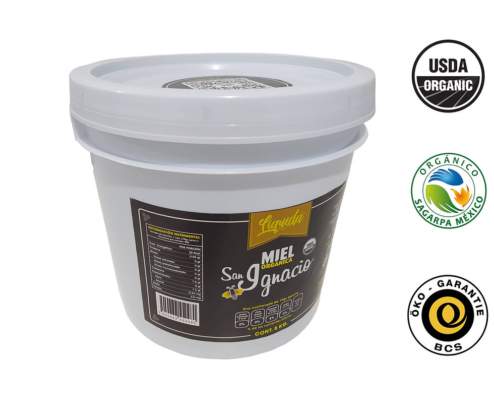 Miniatura: Cubeta Miel LIQUIDA San Ignacio 5 kg