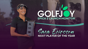 Sweden’s Sara Ericsson Named 2025 GolfJoy Player of the Year on the NXXT Women’s Pro Tour
