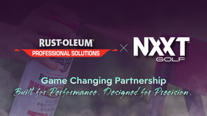 NXXT Golf Partners with Rust-Oleum Professional Solutions to Set a New Standard in Tournament Presentation
