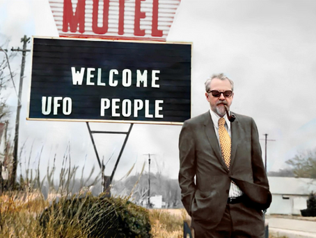Dr. Hynek at UFO conference