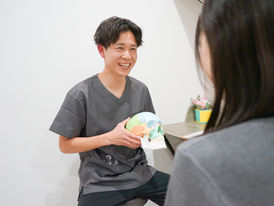 治療説明の様子