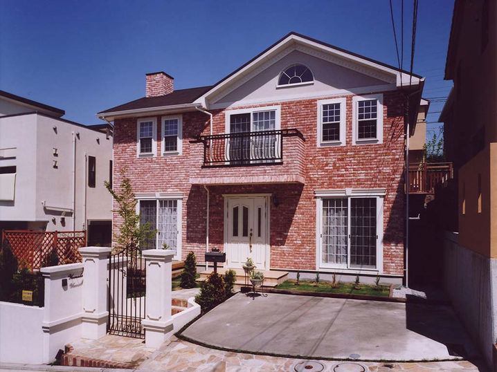 戸建住宅外装デザイン CAN'BRICK「テキサスクレンショー(TX-5)」ブリックタイル