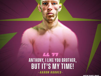 Aaron Hughes Talks about Training at JacksonWink and his Upcoming NEF Bout