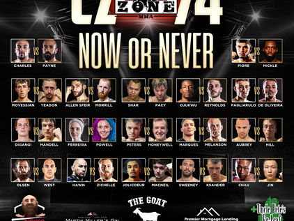 Combat Zone 74: Live Results