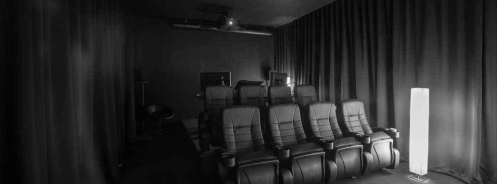 Calibrated 4K laser projection grading theatre at Beo Post Fyn in Odense