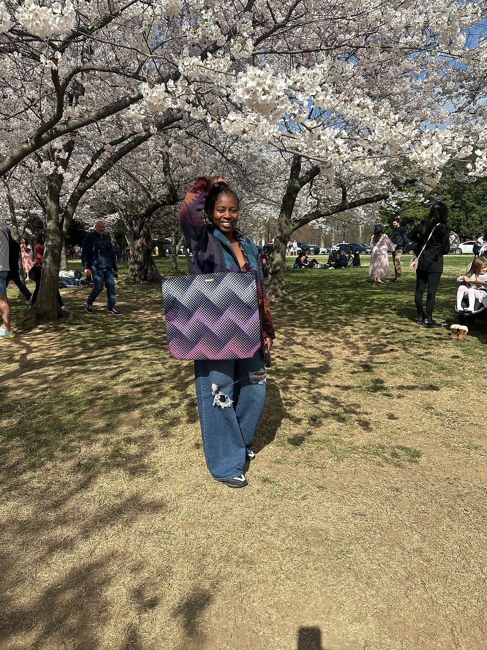 Thumbnail: Franssie Large Tote - Mbegi
