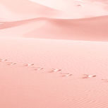 arena de color rosa