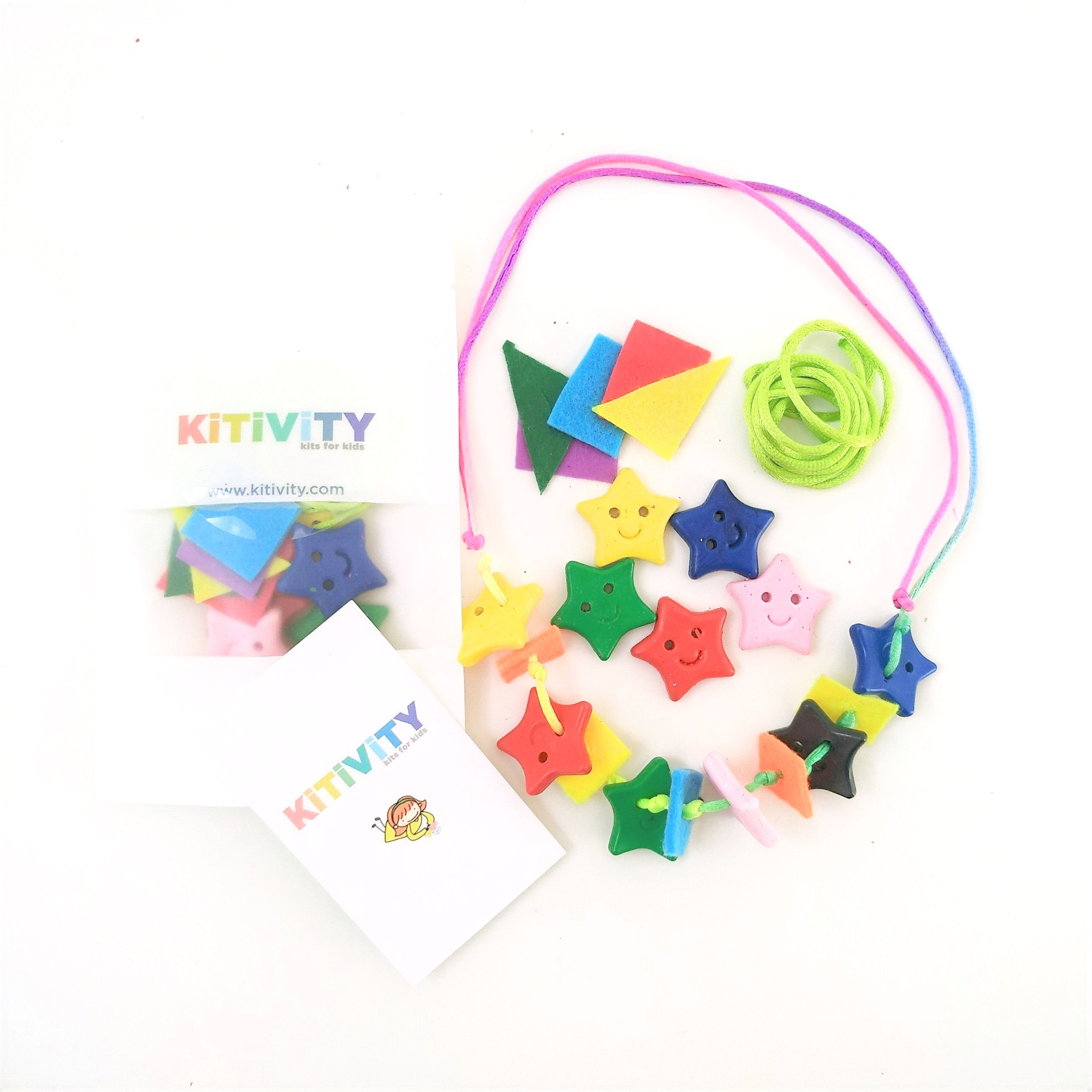 Star Crayon DIY Necklace Kit