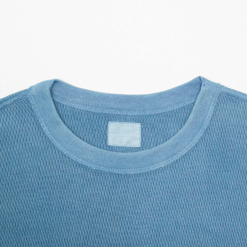 Thermal long sleeve light indigo | buaisou