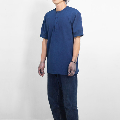 利工民/INCREDIBLE/CHAT Henley neck T-shirt | buaisou