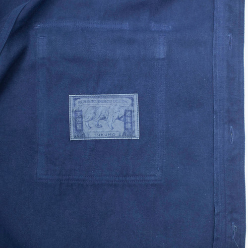 Work shirt indigo | buaisou