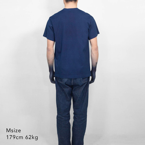 T-shirt dark indigo | buaisou