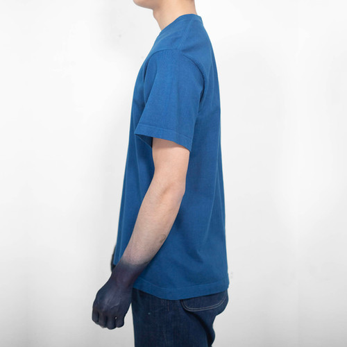 T-shirt indigo | buaisou