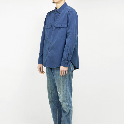 Work shirt indigo | buaisou