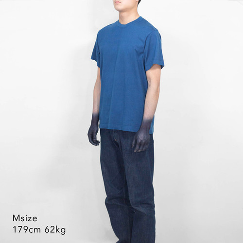 buaisou 半袖 Tシャツ T-shirt indigo L インディゴ buaisou 半袖 Tシャツ T-shirt indigo L インディゴ T-shirt indigo