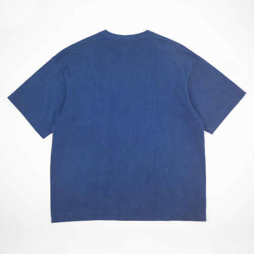 BUAISOU × FIRM WIDE ダークブルー Tシャツ SIDEWAYSTANCE】半袖ボールプリントTシャツ