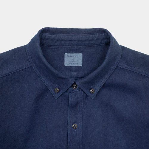 Work shirt dark indigo | buaisou