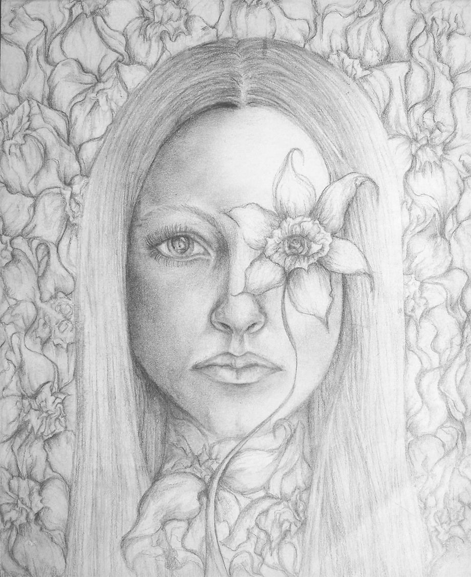 Wall of Flowers - Print