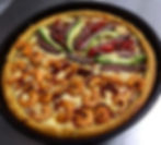 Pizza a la Parrilla Mar Y Tierra