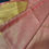 Thumbnail: Fuchsia Pure Tissue Linen Saree with Gold zari