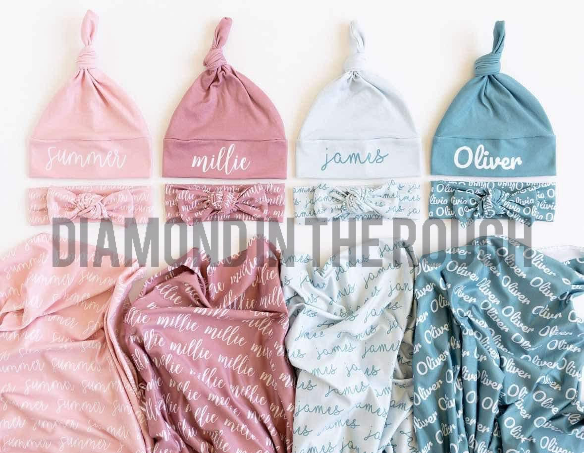 Custom Swaddle Set
