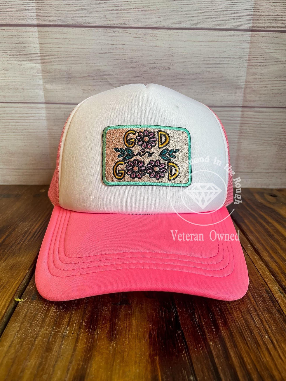 God is good trucker hat