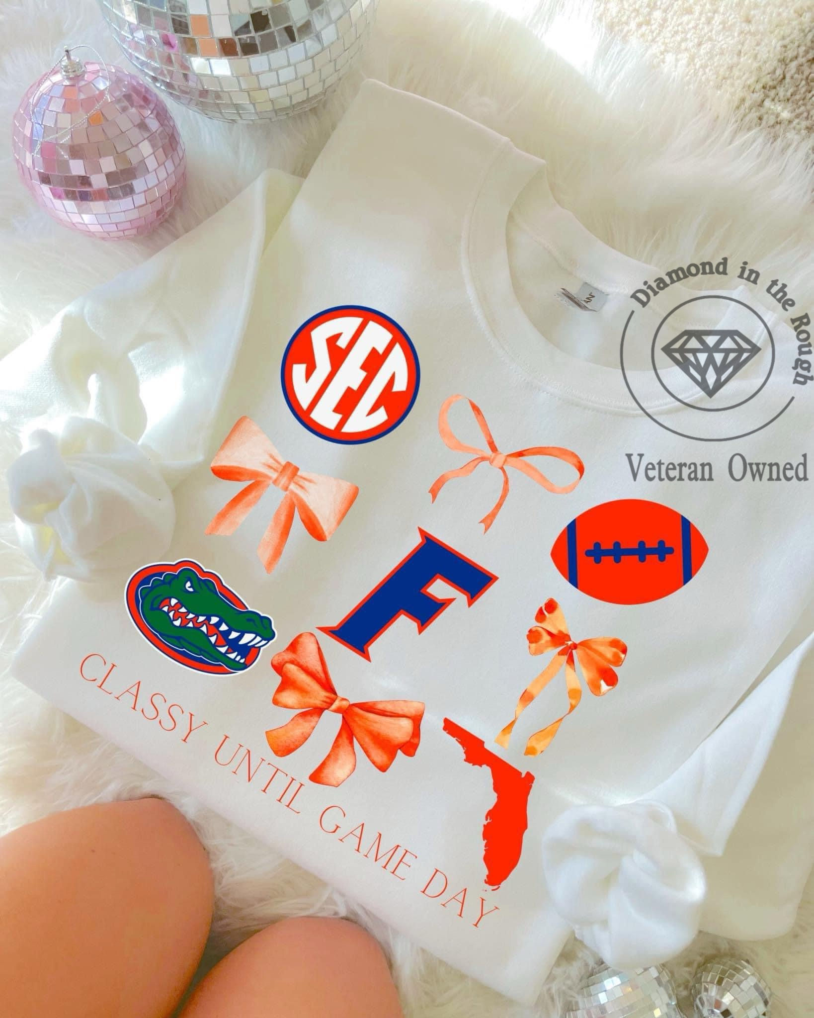 Class until gameday FL crewneck