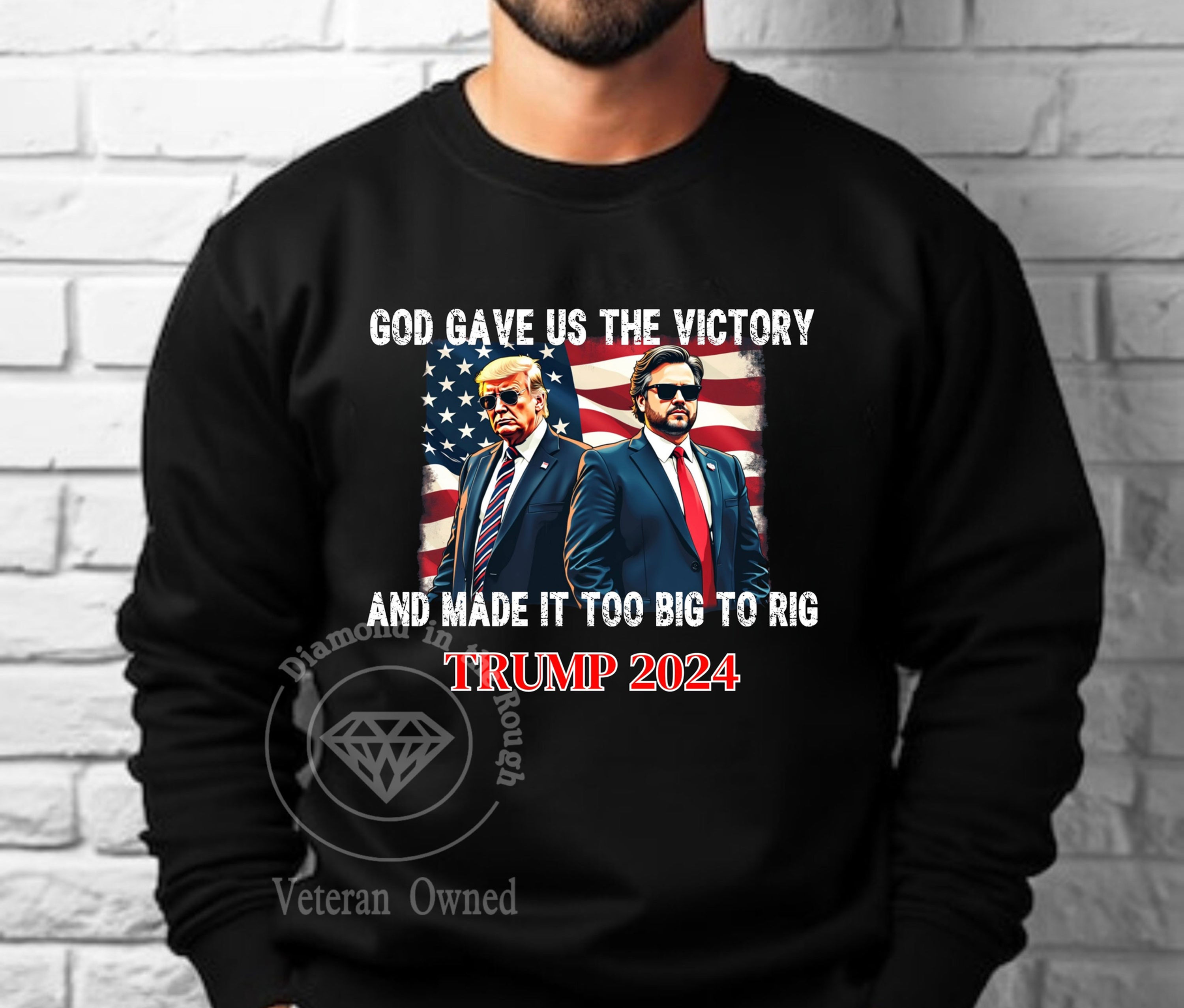 Too big to rig crewneck