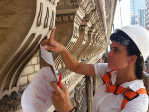 Facade Inspection Underway