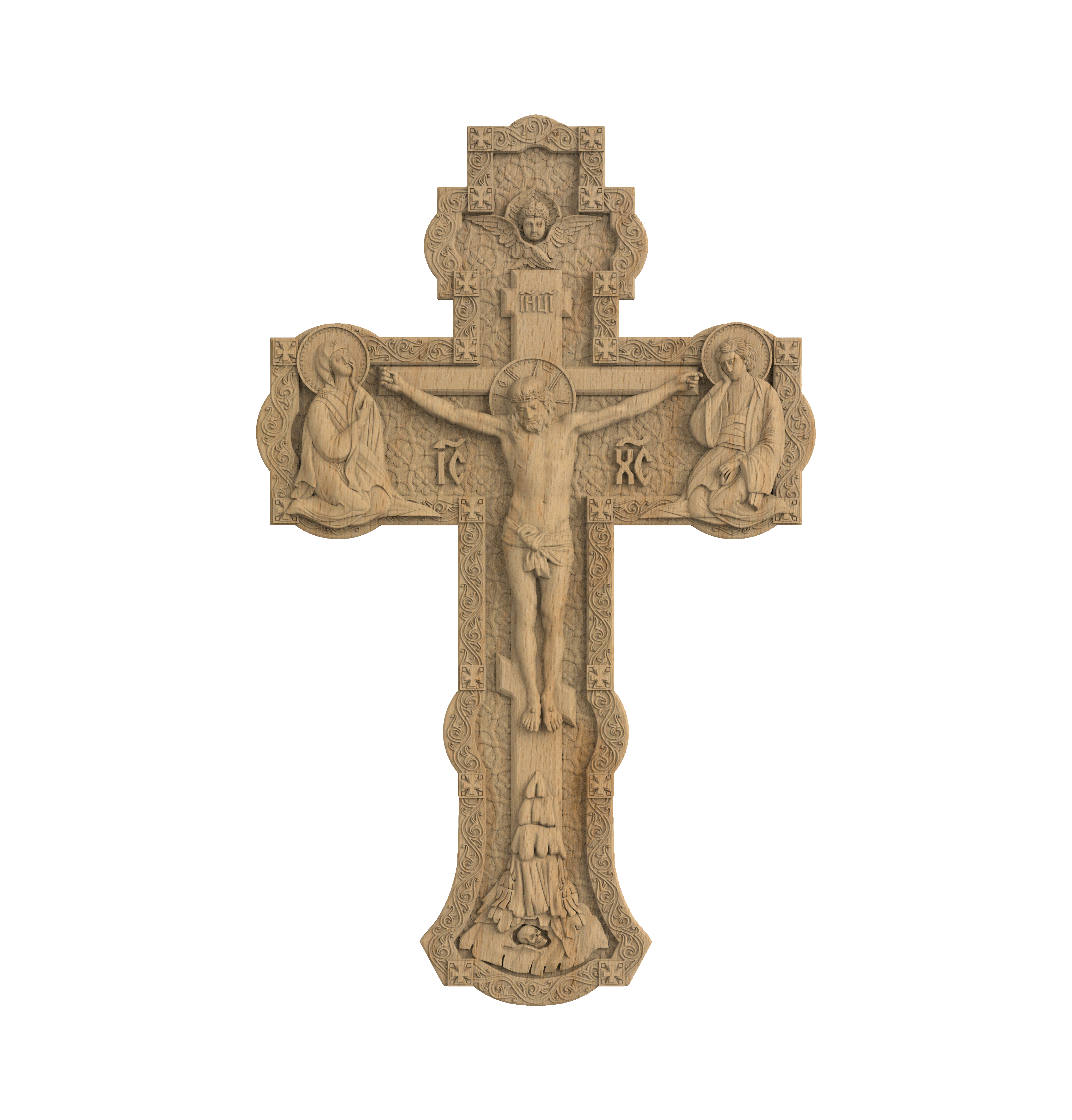 CR-171_Распятие резное