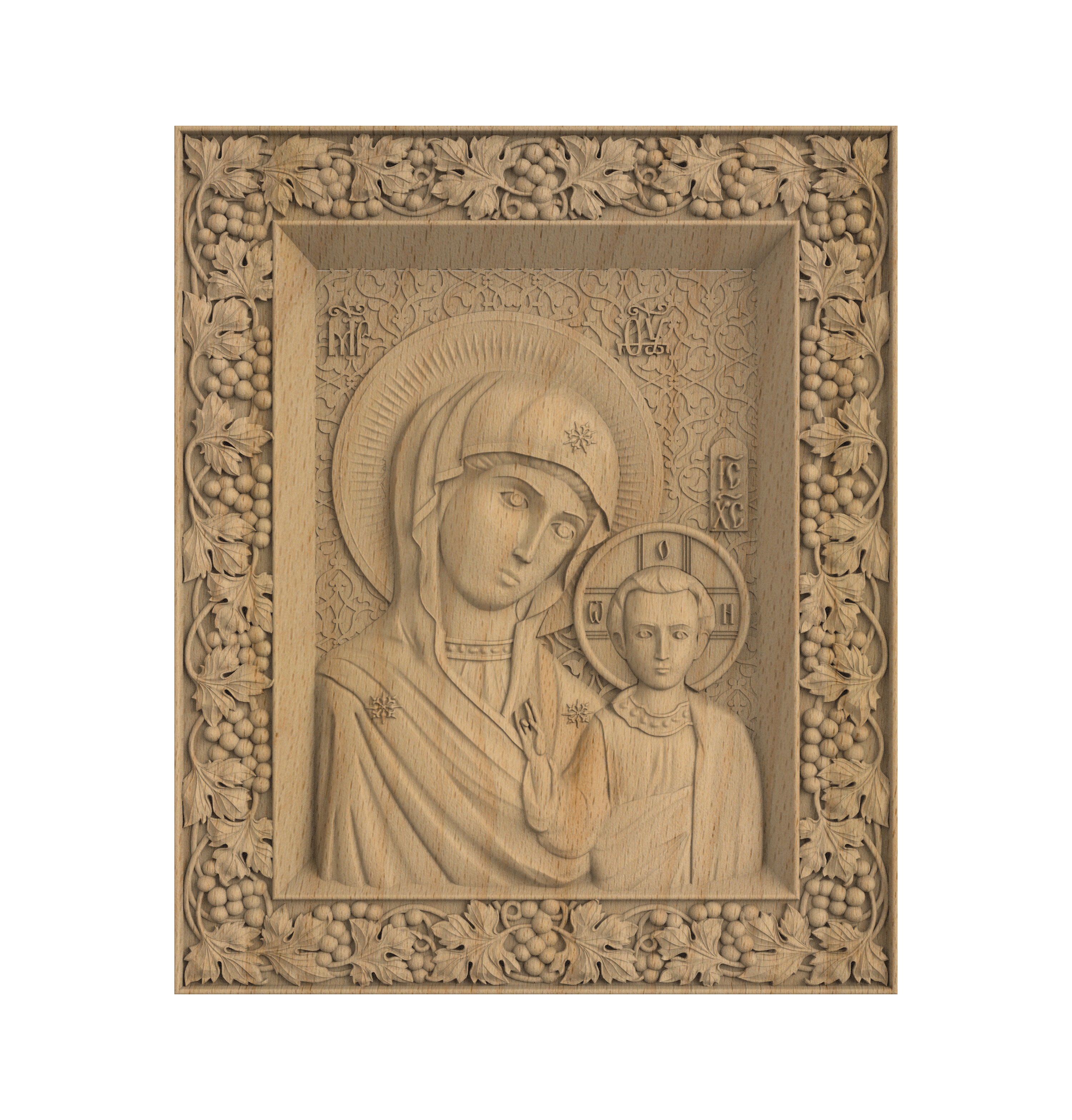 CR-023_02(В)_Казанская икона Божьей Матери