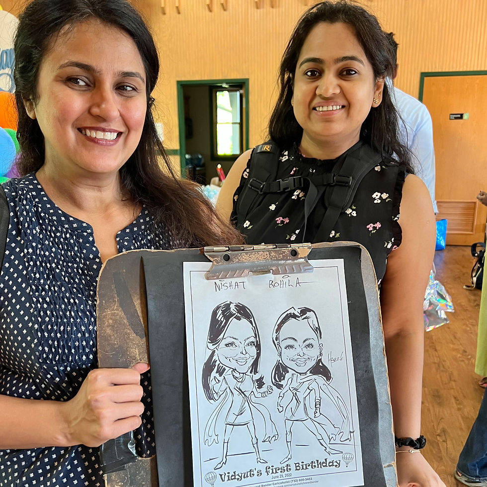 Live Party Caricature