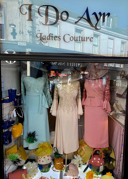 I Do Ayr shop window
