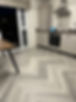Vinyl flooring in grey