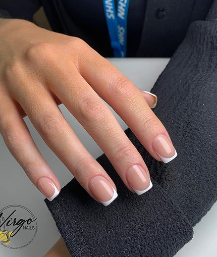 Classic French manicure