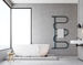 Curved radiator and towel rail by Radox 