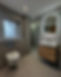 Bathroom that has been renovated
