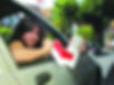 Girl ripping up L Plates