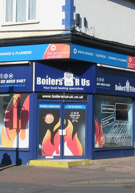Boilers R Us shop in Welling