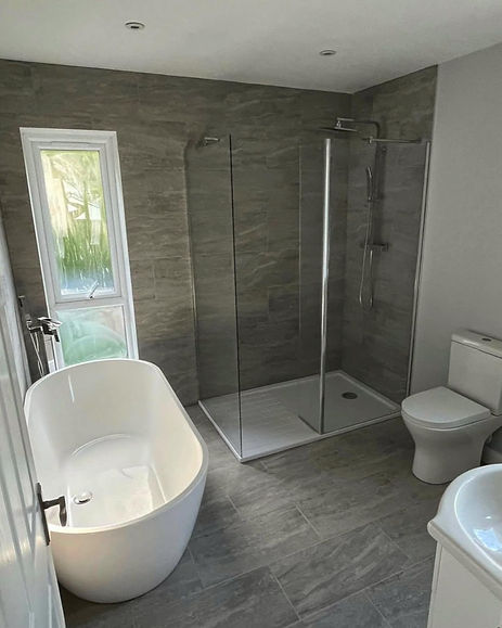 New bathroom installed