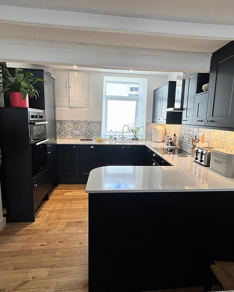New kitchen installation
