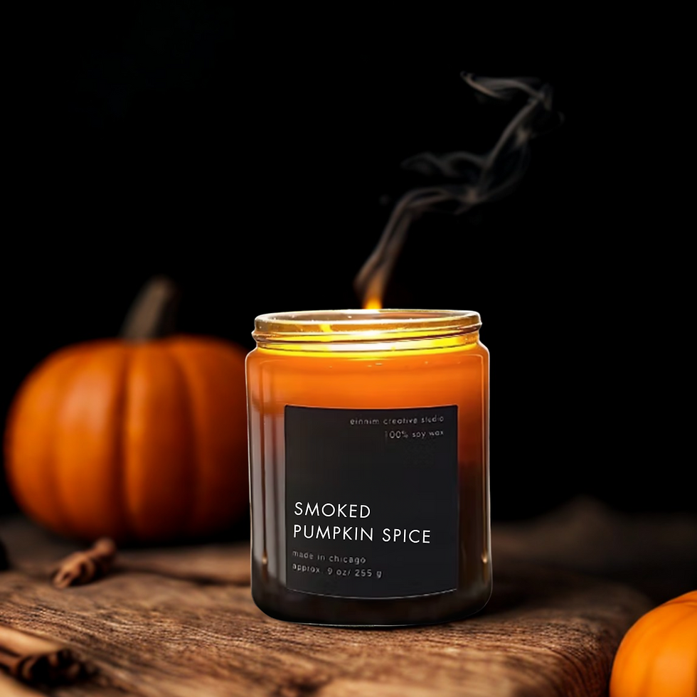Miniatura: Smoked Pumpkin Spice Soy Candle