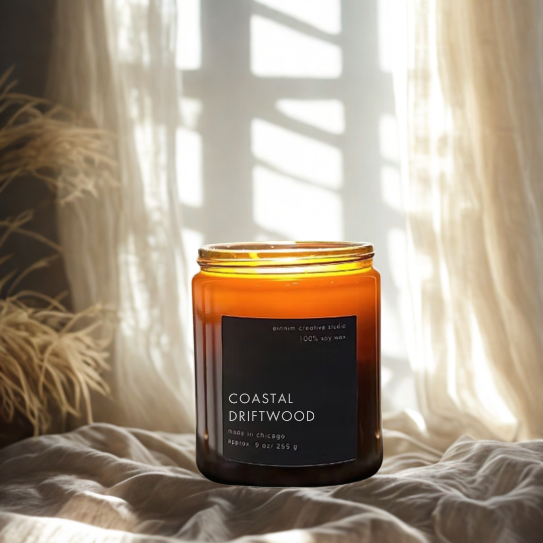 Summer Collection | Coastal Driftwood Soy Wax Candle